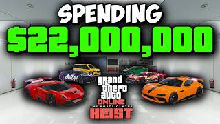 I Spent $22,000,000 Million On the NEW Kortz Center Heist DLC in GTA Online
