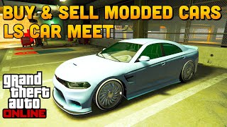 GTA 5 Online Buy & Sell Modded Cars | LS Car Meet Take Over l F1 & Benny Wheels