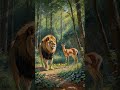 قوة الرحمة في قلب الأسد أسد رحمة شجاعة غابة قيمة قوة الرحمة في قلب الأسد أسد رحمة شجاعة غابة قيمة