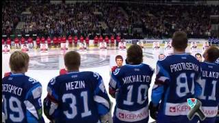 Lokomotiv Jaroslavl / Ceremony in Minsk