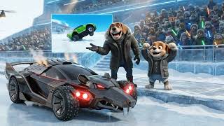 –71°C Frozen Transformer Race | Turtle Transformer vs Rat Car | AI Animated Cat vs Dog Battle screenshot 1