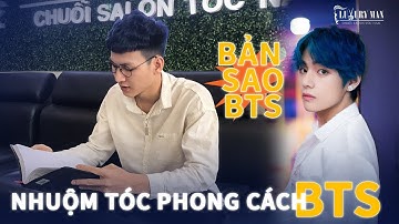 LUXURYMAN I Nhuộm Màu Tóc Phong Cách BTS