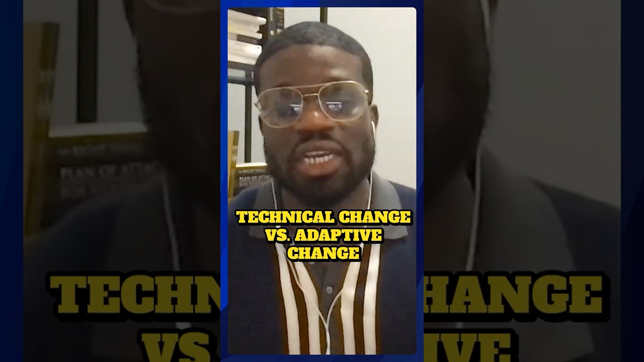 Technical vs adaptive change