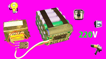 How to make a simple inverter 300W, 12 to 220v, creative prodigy #82