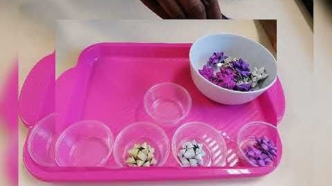 Sorting Ribbons with Tweezers