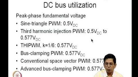 Mod-07 Lec-23 Harmonic analysis of PWM techniques