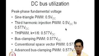 Mod-07 Lec-23 Harmonic analysis of PWM techniques