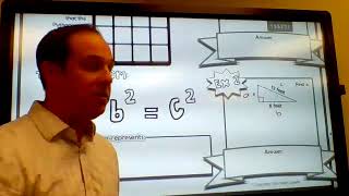 Pythagorean Theorem Basics Doodle Notes