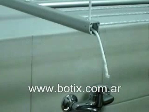 Instalación de tendedero colgante Abaco www.botix.com.ar 