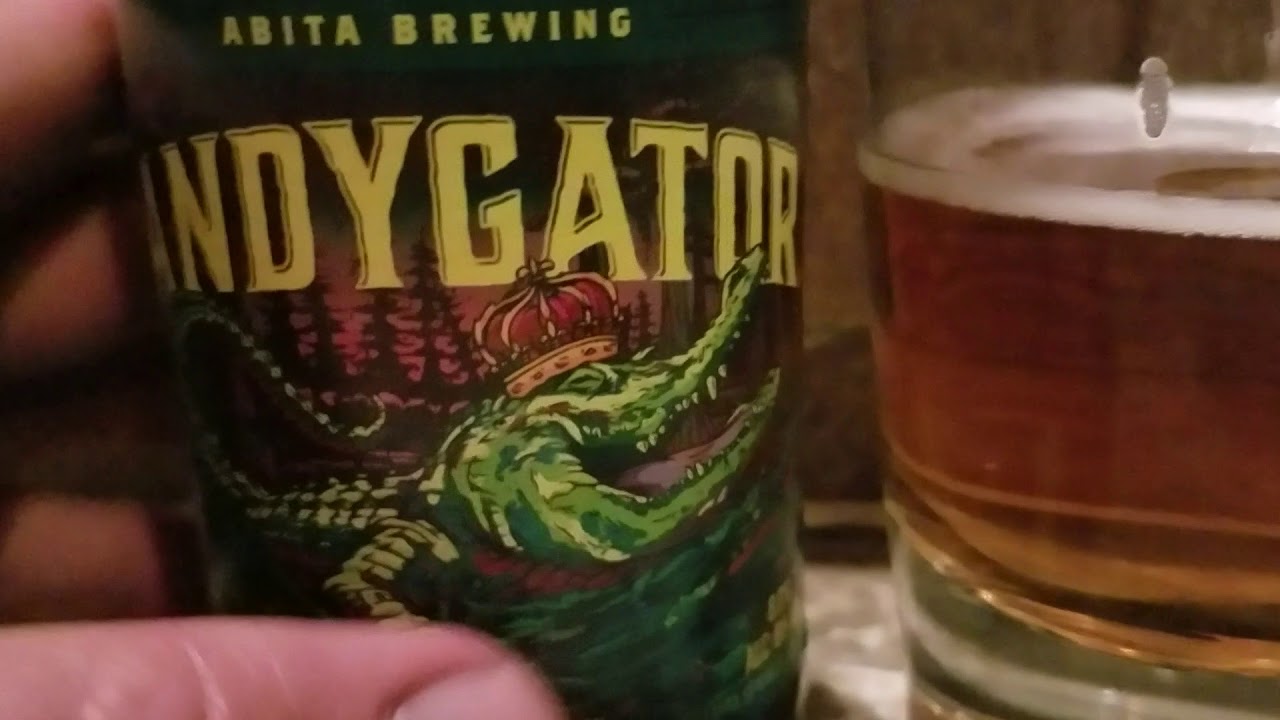 Andygator Abita IPA Beer Review - YouTube
