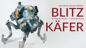 BLITKÄFER Full Build [3D Printed Mech]