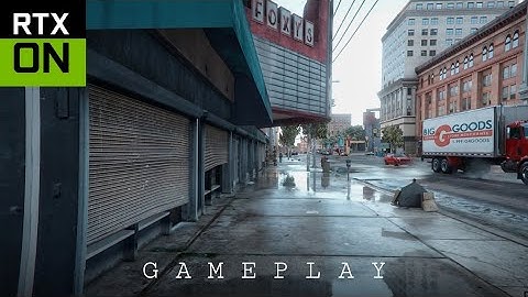 Ray Tracing Showcase #1 - GTA 5 Enhanced with CoreFX Graphics Mod (RTX ON)