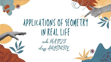 The Applications Of Geometry In Real Life