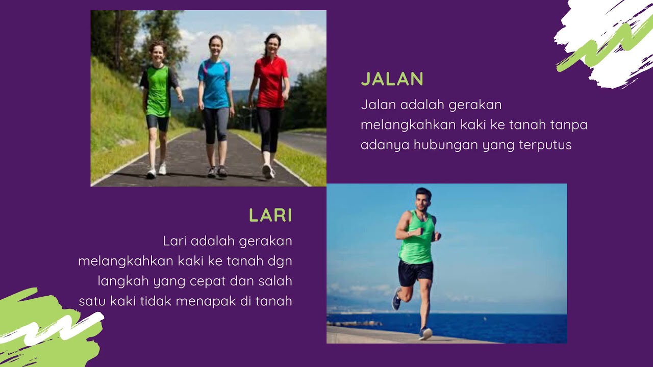 Manfaat gerakan berjalan dan berlari YouTube
