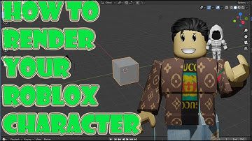 HOW to RENDER YOUR ROBLOX CHARACTER  in BLENDER For Free 2023