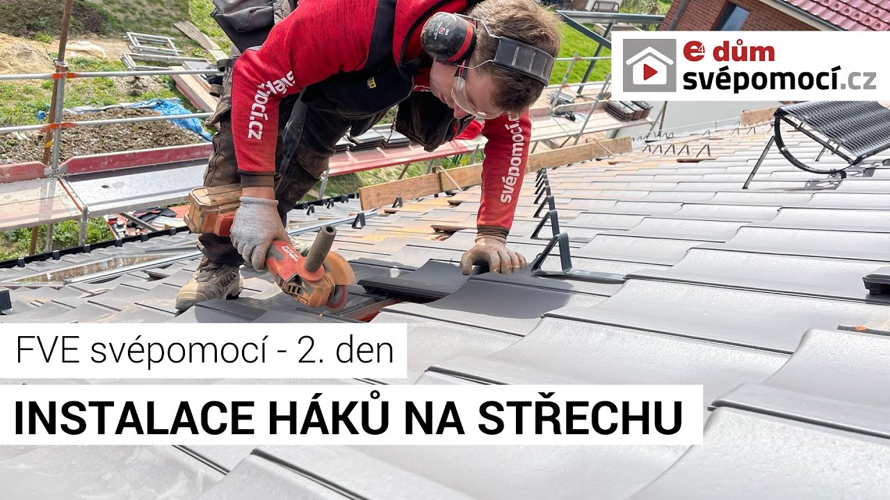 02# Fotovoltaická elektrárna svépomocí - Střešní háky