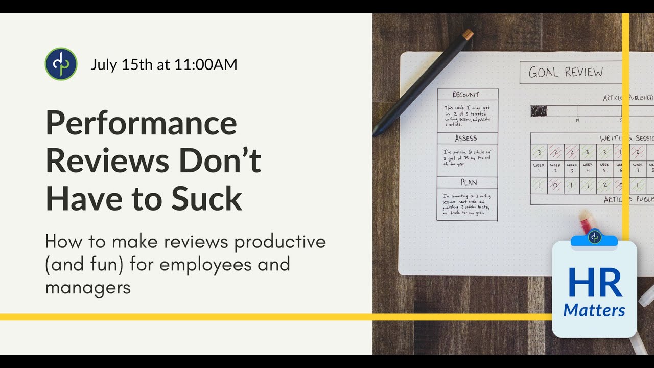 Performance Reviews Don't Have to Suck