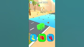 Shape Shifting 2 GAMEPLAY Level No - 2826 Walkthrough - New Update Car Racing #ShapeShifting #shorts
