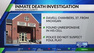 Inmate found dead in Madison County Detention Center