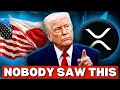Nobody Saw This Coming 🚨 Trump’s Crypto Chair Triggers XRP Shift