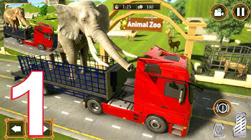 Animal Delivery Truck Driver Gameplay Walkthrough Part 1 (IOS/Android)