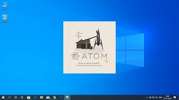 How to Install Atom on Windows 10 (Atom 1.42.0)