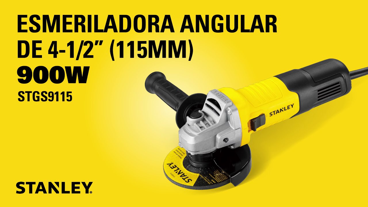 Amoladora, lijadora, pulidora con regulador de velocidad de 115mm