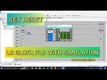 Gmwin  set reset instruction ls glofa plc with simulation