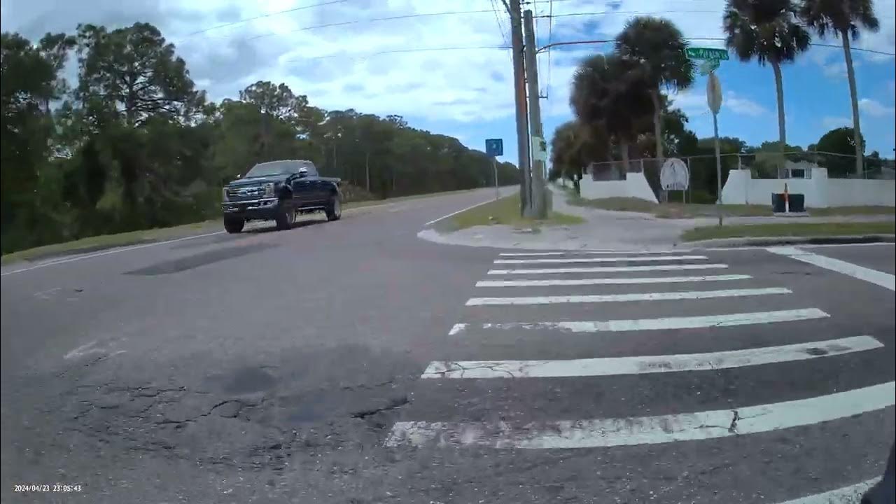 Road and cutting through the park YouTube