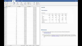 JAMOVI STATISTICS APPLICATION TUTORIAL - EXCLUDING MISSING DATA
