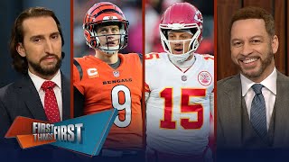 Bengals defeat Chiefs in Week 13, Joe Burrow is 3-0 vs. Patrick Mahomes | NFL | FIRST THINGS FIRST
