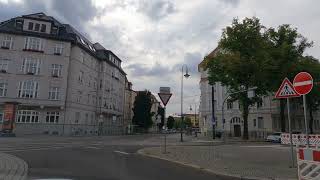 Driving around Magdeburg City Germany drive road with NCS Beats