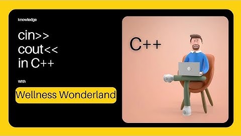 Cin and  cout in C++ ll Programming Language ll Animated Video
