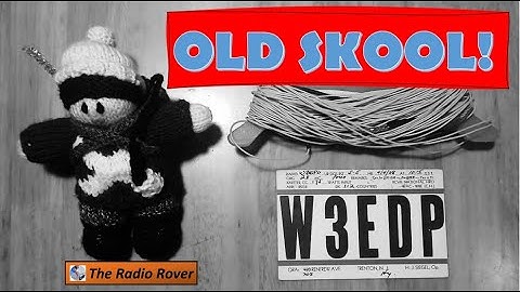 W3EDP - the All Weather, All Band, Classic Antenna for portable amateur radio