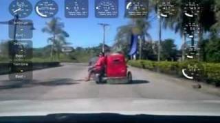 OBD-II Track Recorder with Car Telemetry data embedded on the video