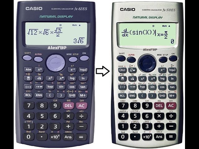 Uso calculadora cientifica