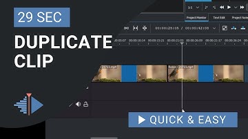 Kdenlive Tutorial: How To Duplicate Clip In Kdenlive