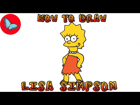 Video: Cum Să Desenezi Lisa Simpson