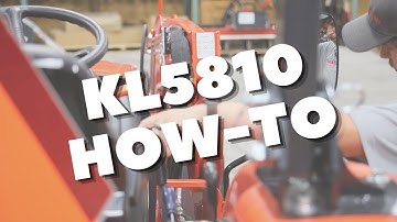 How to remove and attach the KL5810 Loader