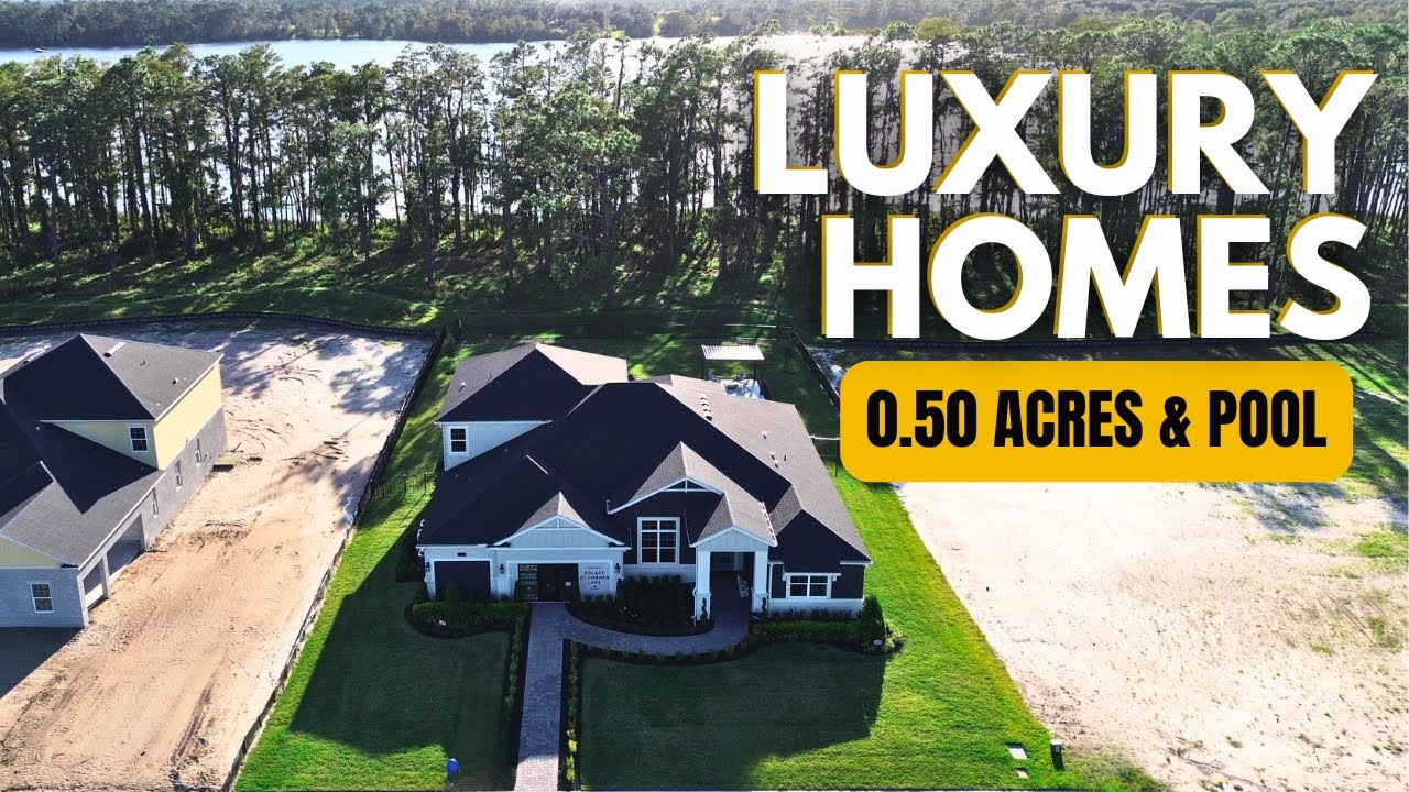 Прекрасные новые дома с бассейном во Флориде, выставленные на продажу в 2025 году! Вы должны это ...