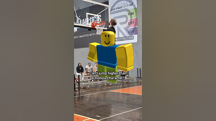 Can I jump higher than a Roblox Character? #roblox