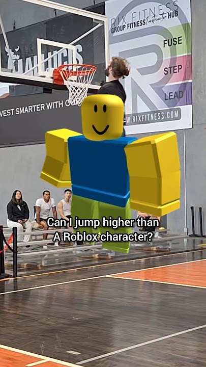 Can I jump higher than a Roblox Character? #roblox