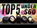 TOP 5 Budget True Wireless Earbuds Under $60 - 2020 Picky Picks