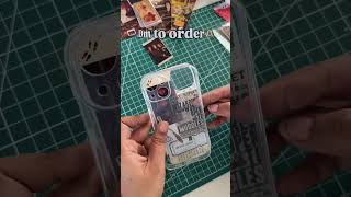 Custome phone case theme Harry Potter🧹 #trendingshorts #viral #diy #phonecase #customphonecase