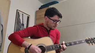 John Mayer - Last Train Home (Acoustic Guitar Cover)