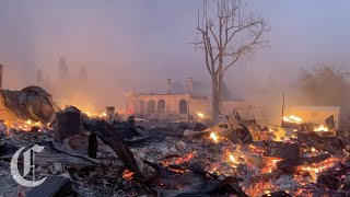 Dixie Fire Tears Through Historic Town of Greenville in Plumas County