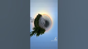 Tiny Planet at Craigleith Provincial Park #insta360 #insta360x4 #travel #tinyplanet