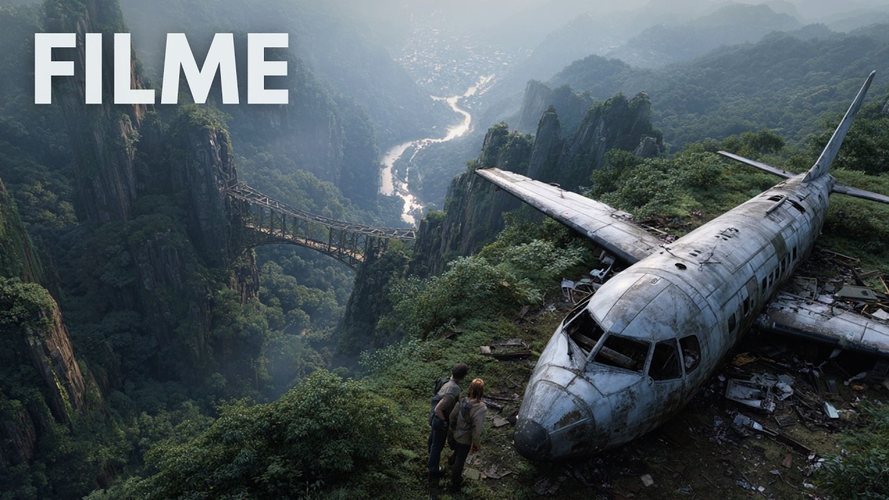 Eles não Sabiam o que os Esperava na Floresta Após o Acidente! | Filme de Ação e Aventura