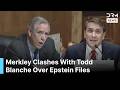 “Enemy’s List”, Sen. Jeff Merkley Clashes With Todd Blanche Over Epstein Files and Trump DOJ | AC1G