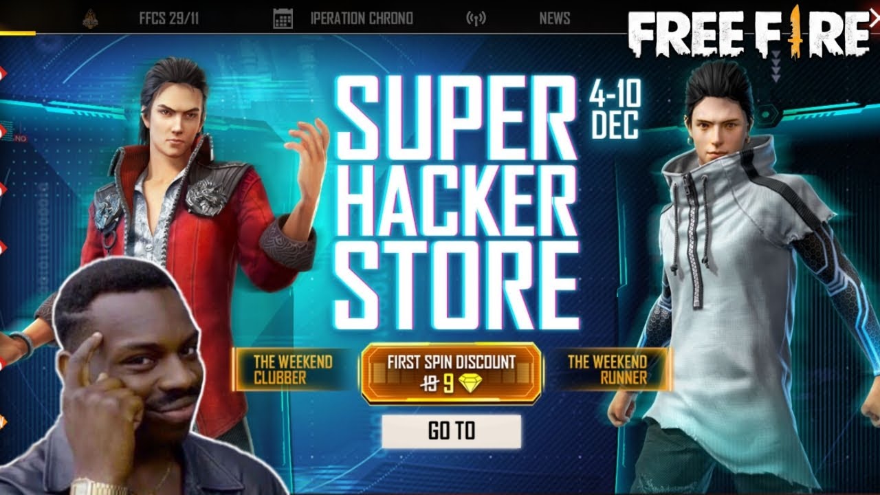 Super Hacker Store Free Fire Spin 😍😍